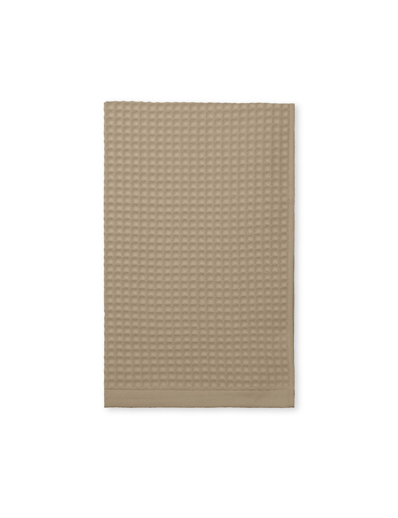 Elvang Denmark Waffle håndklæde 50x70 cm Terry towels Taupe