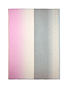 Elvang Denmark Carte Postale throw Throw Pink-grey