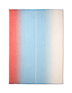 Elvang Denmark Carte Postale throw Throw White-blue