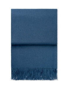 Elvang Denmark Classic plaid Throw Mirage blue