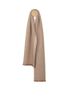 Elvang Denmark Edinburgh tørklæde Scarf Camel/beige