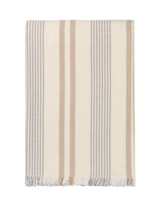 Elvang Denmark Iris plaid Throw Beige/grey