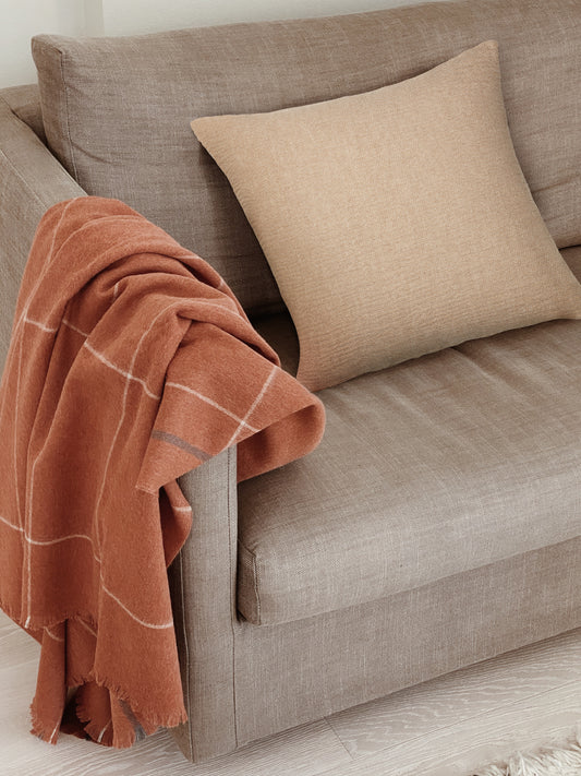 Elvang Denmark Thyme pudebetræk 50x50 cm Cushion Beige