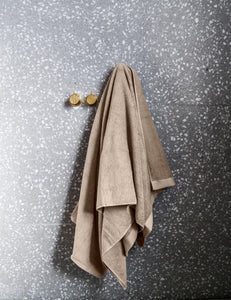 Elvang Denmark Elegance badehåndklæde 70x140 cm Terry towels Beige