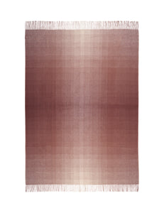 Elvang Denmark Horizon plaid Throw Plum