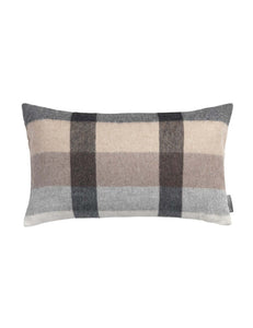 Elvang Denmark Intersection pudebetræk 30x50 cm Cushion Camel/white/grey