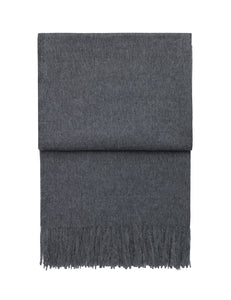 Elvang Denmark Luxury plaid Throw Grey