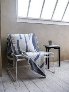 Elvang Denmark Lyme Grass pudebetræk 50x50 cm Cushion Blue