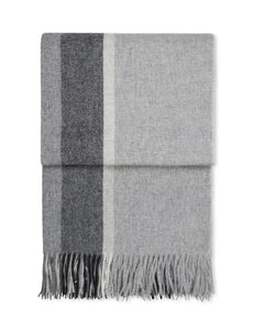 Elvang Denmark Manhattan plaid Throw Grey