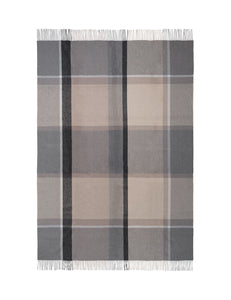 Elvang Denmark Manhattan plaid Throw Natural