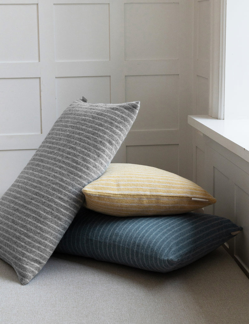 Elvang Denmark Stripes pudebetræk 40x60 cm Cushion Grey