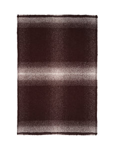 Elvang Denmark Vulcanic plaid Throw Chocolate/white