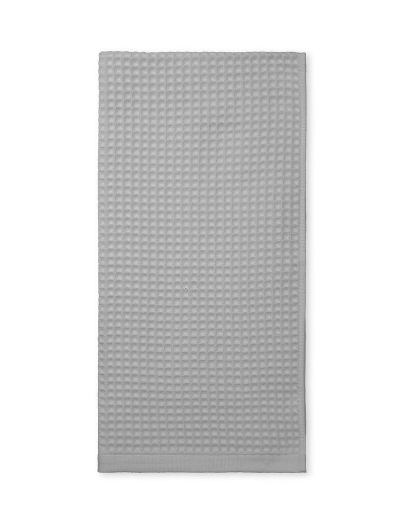 Elvang Denmark Waffle badehåndklæde 70x140 cm Terry towels Light grey